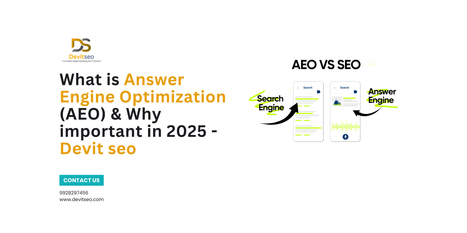 What is Answer Engine Optimization (AEO) & Why important in 2025 - Devit seo