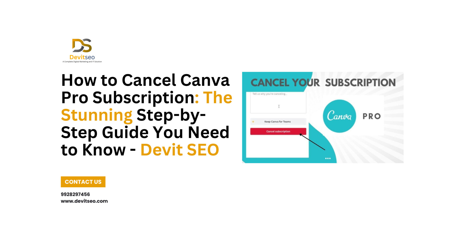 How to Cancel Canva Pro Subscription: The Stunning Step-by-Step Guide You Need to Know