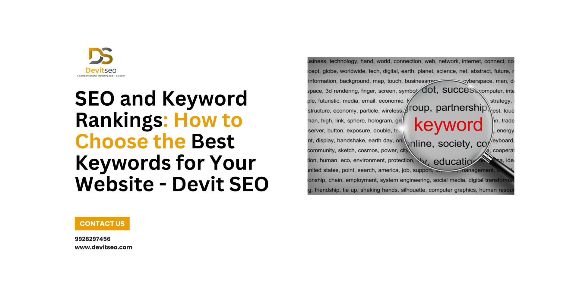 SEO and Keyword Rankings 2025How to Choose the Best Keywords for Your Website - Devit SEO
