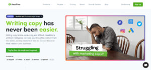 19. Headlime — The Landing Page Copywriter That Writes With Conversion in Mind